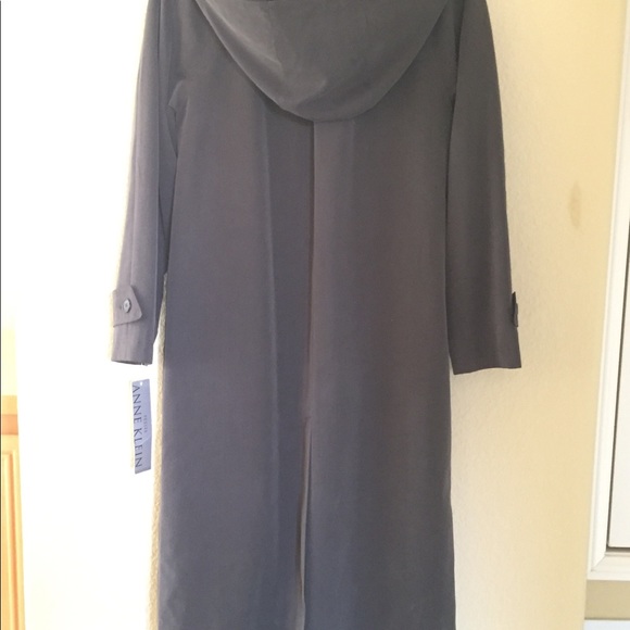 Ann Klein Trench Coat - Picture 3 of 5